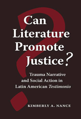 Can Literature Promote Justice? Book Cover