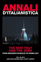 The New Italy and the Jews: From Massimo D’Azeglio to Primo Levi Book Cover