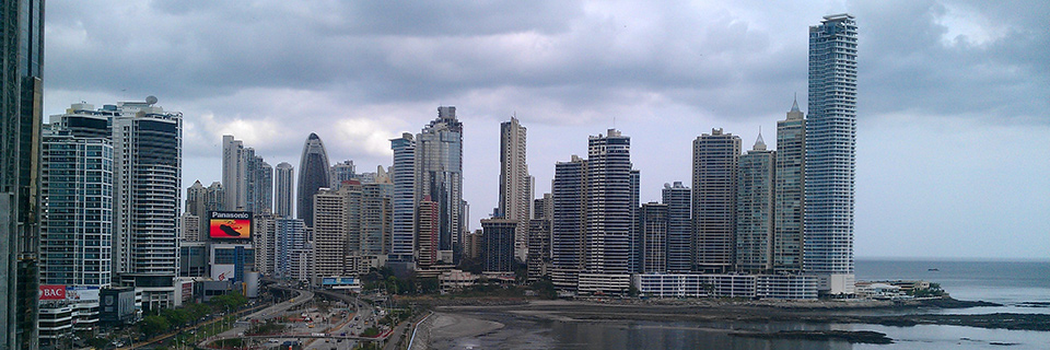 High buildings in Panama City