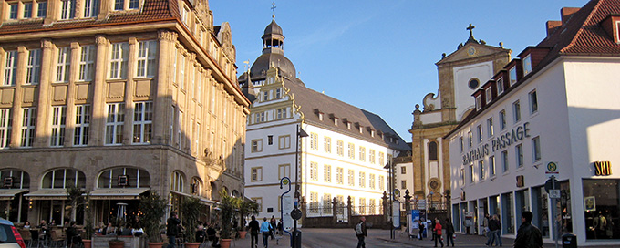 Historical buildings in Paderborn